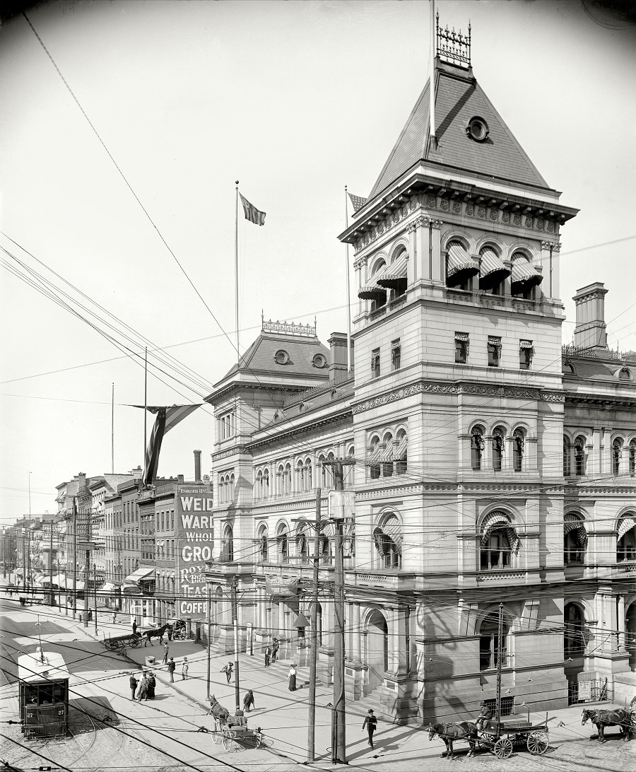 Post Office, Albany, New York, 1906