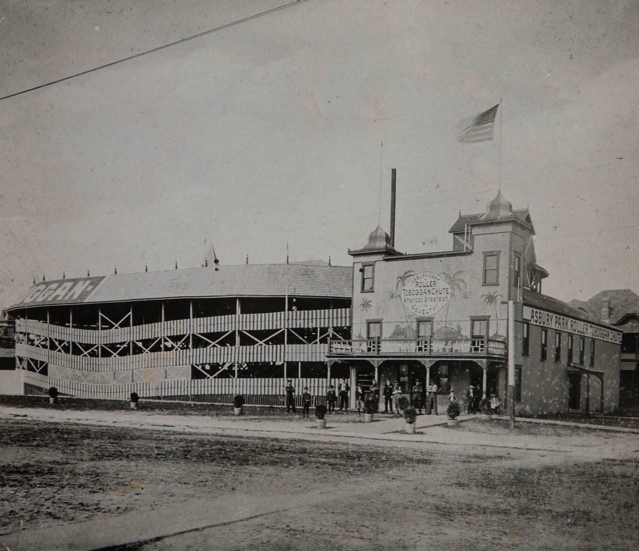 Former steeplechase in Asbury Park, 1886
