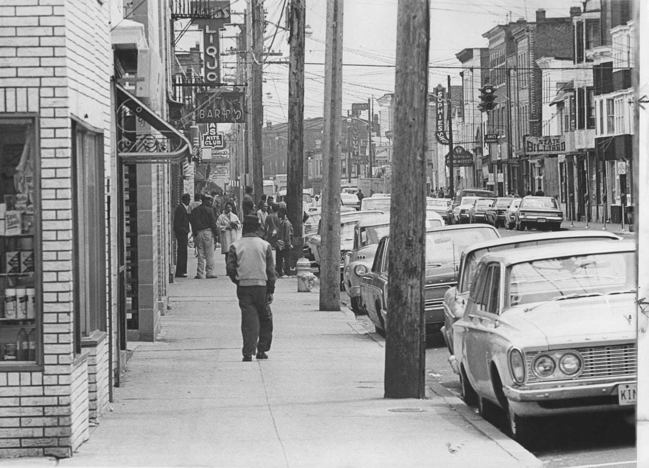 Springwood Avenue, Asbury Park, 1968