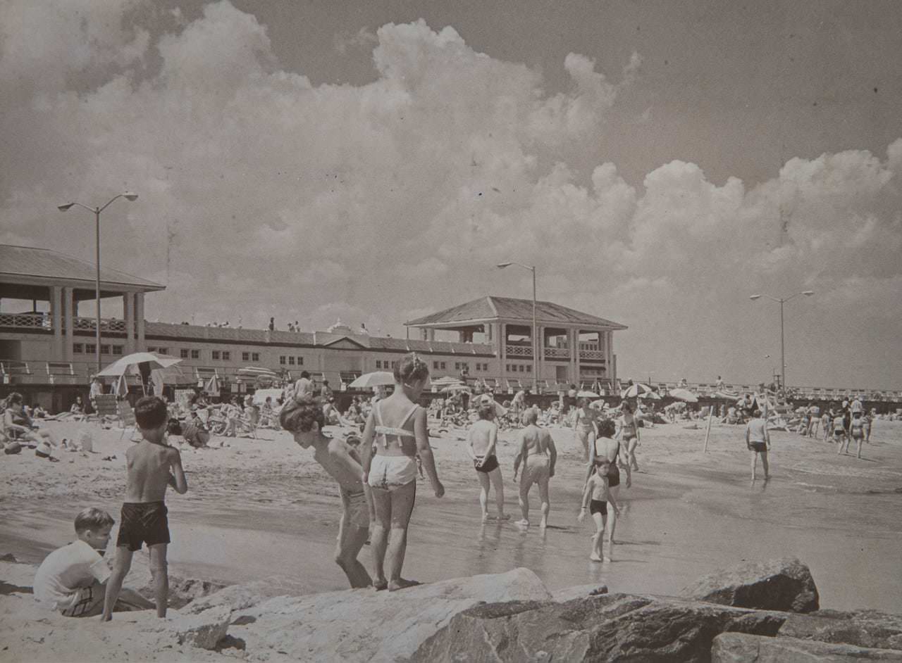 Asbury Park's Sixth Avenue beach, 1971