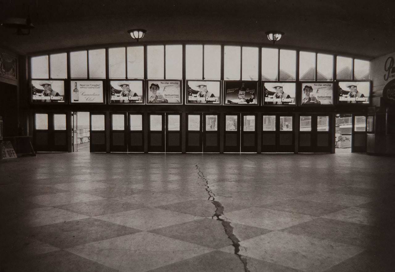 Inside Convention Hall, Asbury Park, 1972