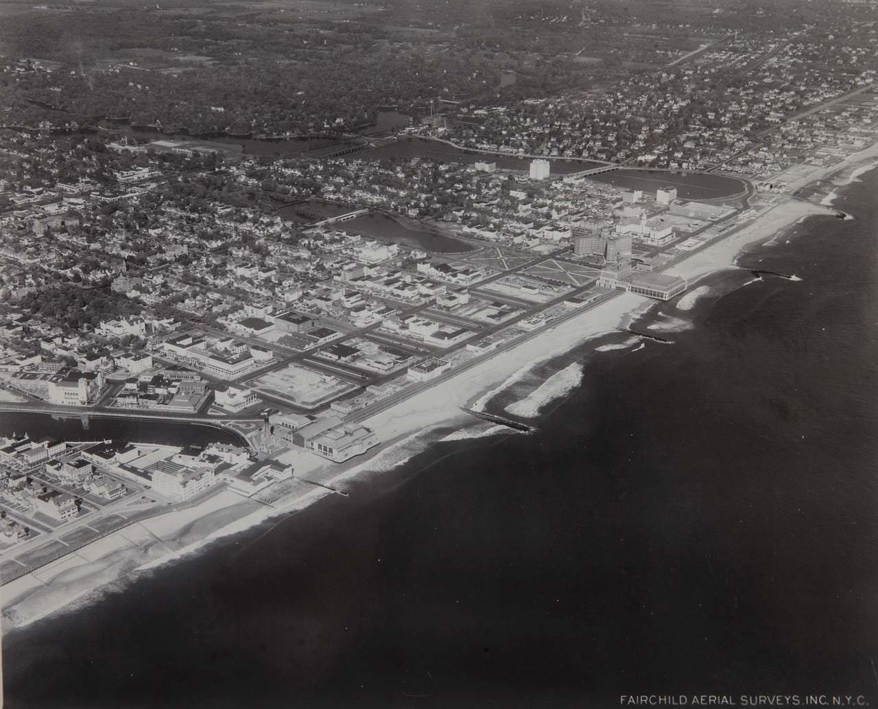 Asbury Park aerial, 1953