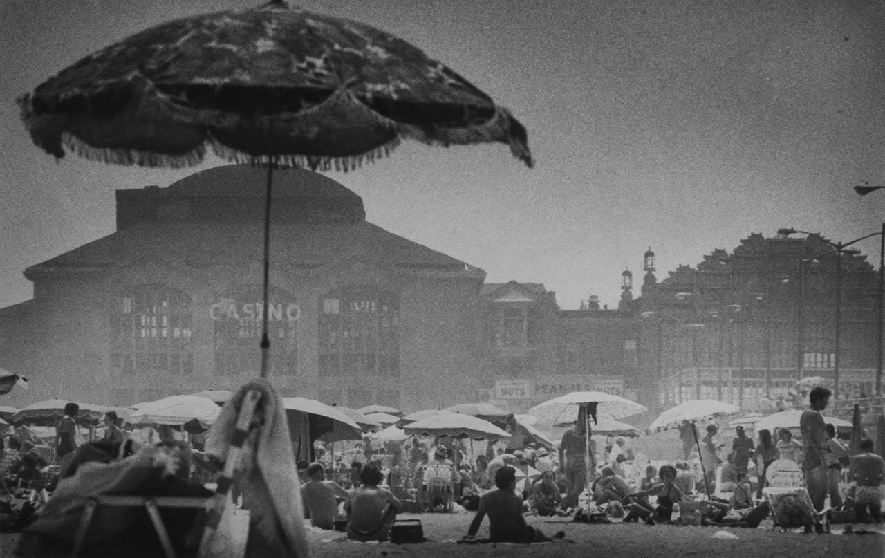 Asbury Park beachfront, 1980