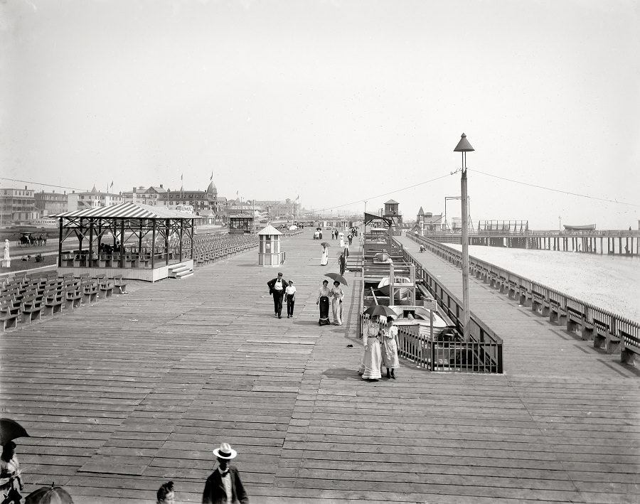 Boardwalk, Asbury Park, 1905