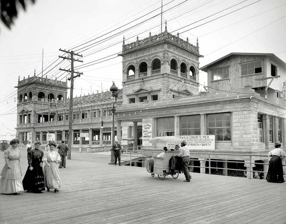 Atlantic City, New Jersey, circa 1907