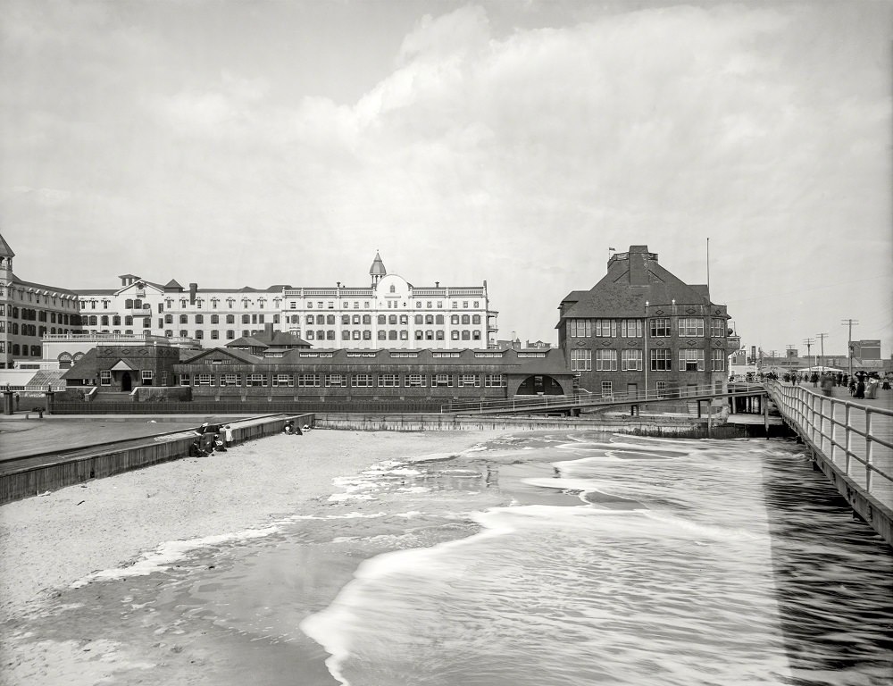 Brighton Casino, Atlantic City. The Jersey Shore circa 1905