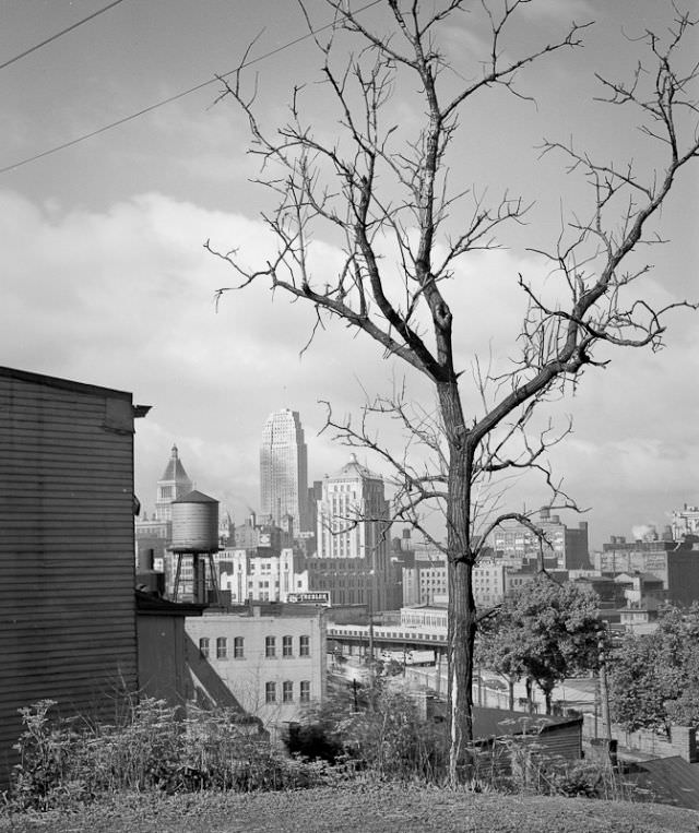 View of downtown Cincinnati, 1938