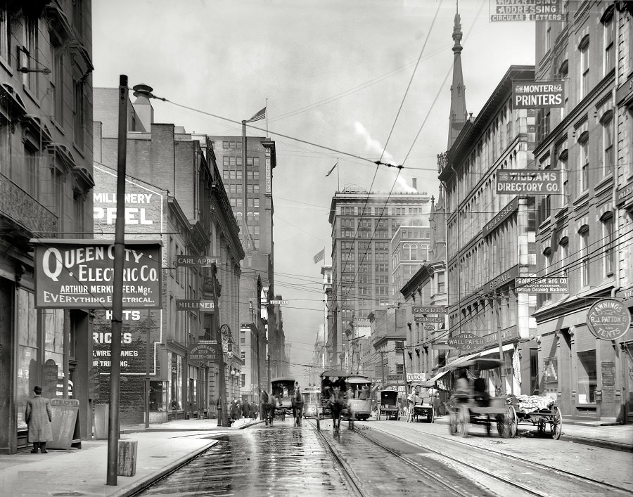 Fourth Street, Cincinnati, 1910