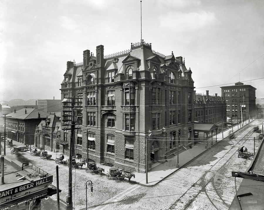 Central Union Station, Cincinnati, Ohio, circa 1905