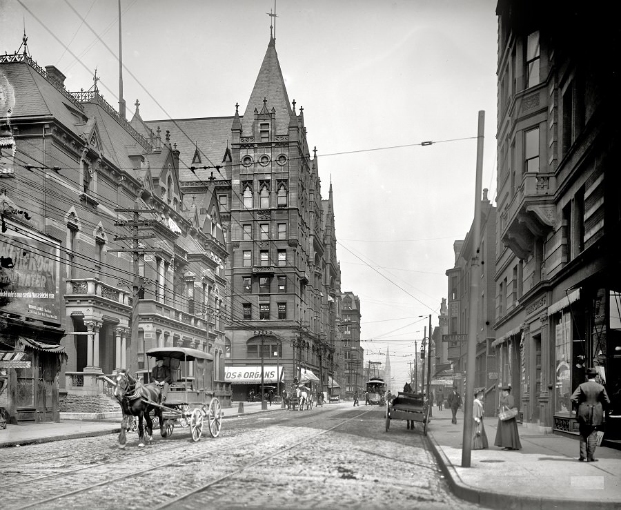 Elm Street, Cincinnati, 1905