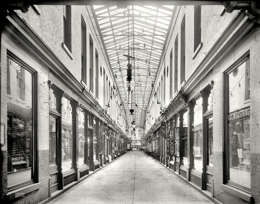 The Arcade, Cincinnat circa 1905