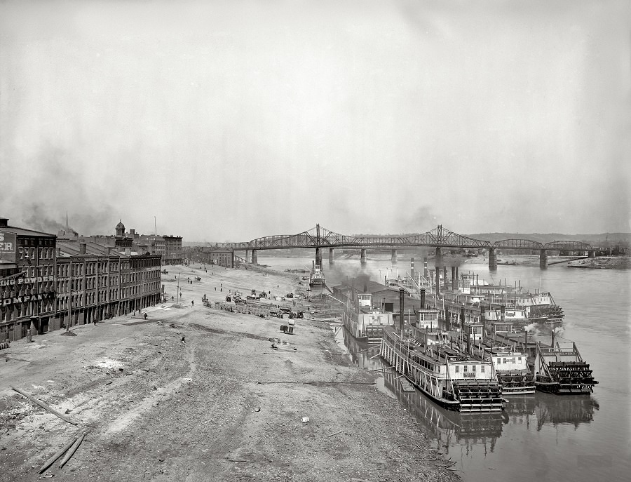 The Ohio River circa 1904