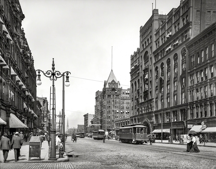 Superior Avenue, Cleveland, 1905