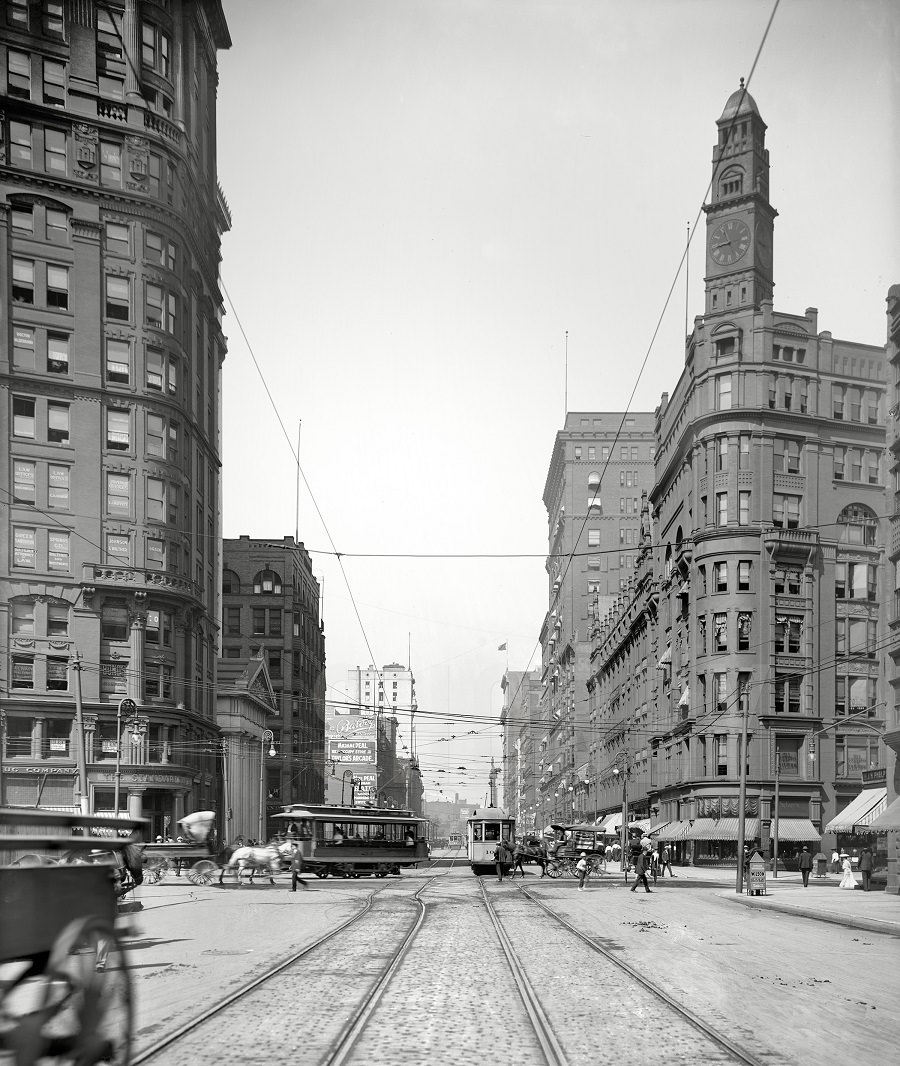 Euclid Avenue, Cleveland, 1905