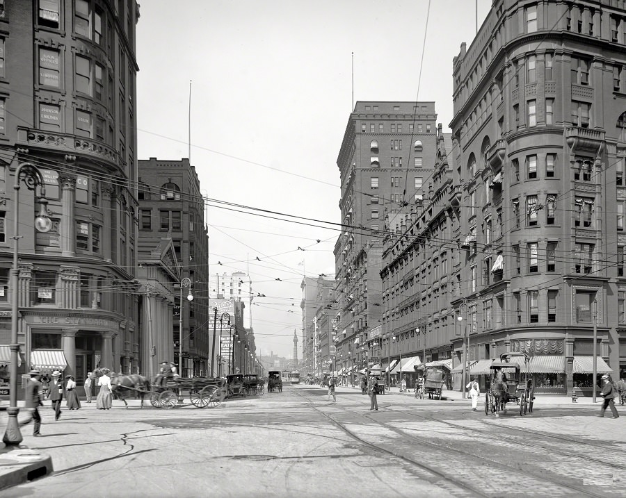 Euclid Avenue, Cleveland, 1905