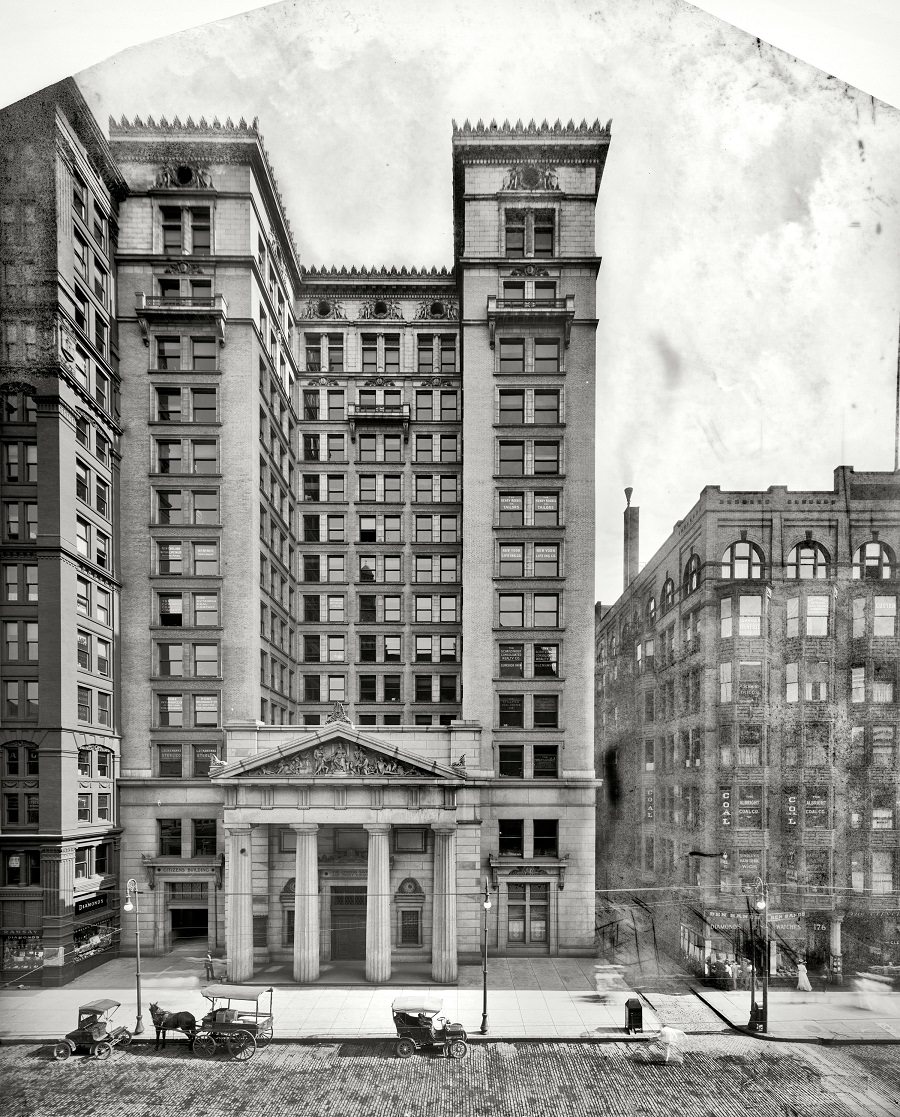 Citizens Savings and Trust Company building, Cleveland circa 1905