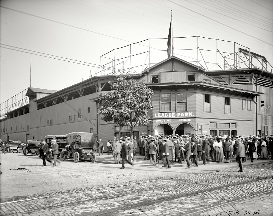 League Park, Cleveland, 1910