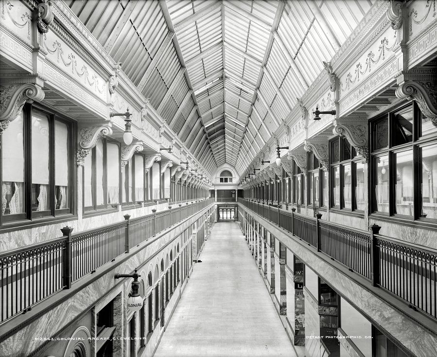 Colonial Arcade, Cleveland, 1900