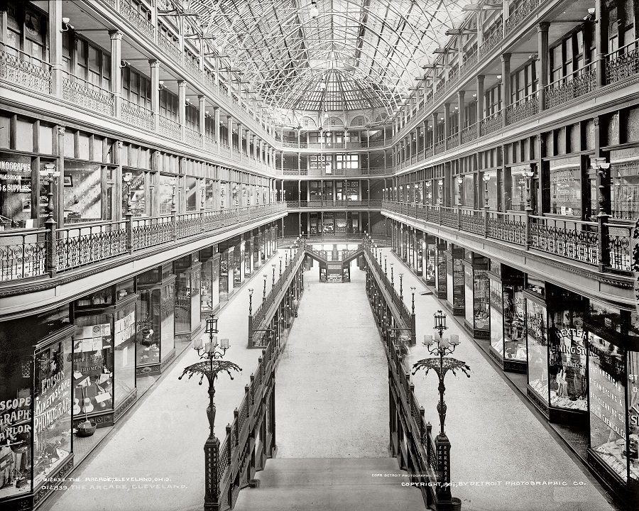 The Arcade, Cleveland, 1901