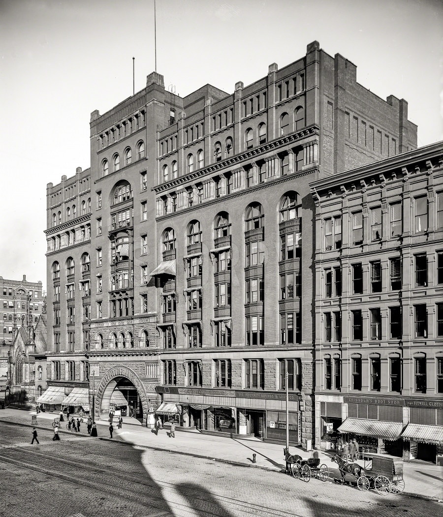 The Arcade Building, Superior Avenue, Cleveland circa 1900