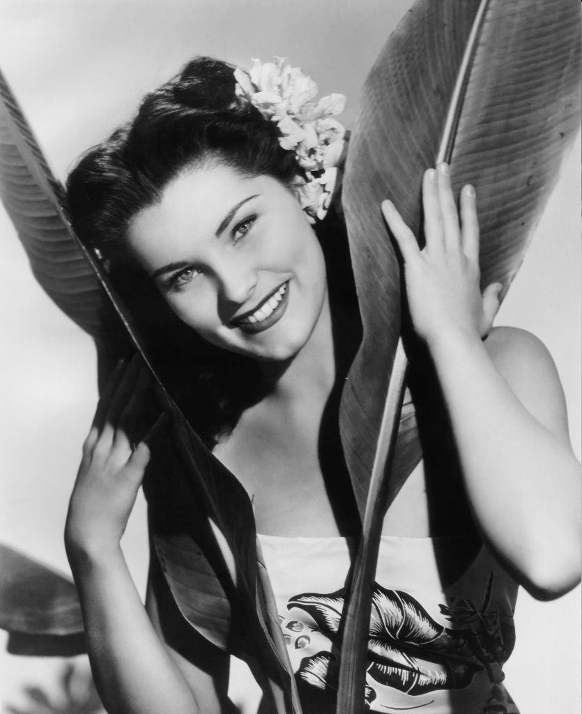Debra Paget in a scene from the movie "Bird of Paradise"