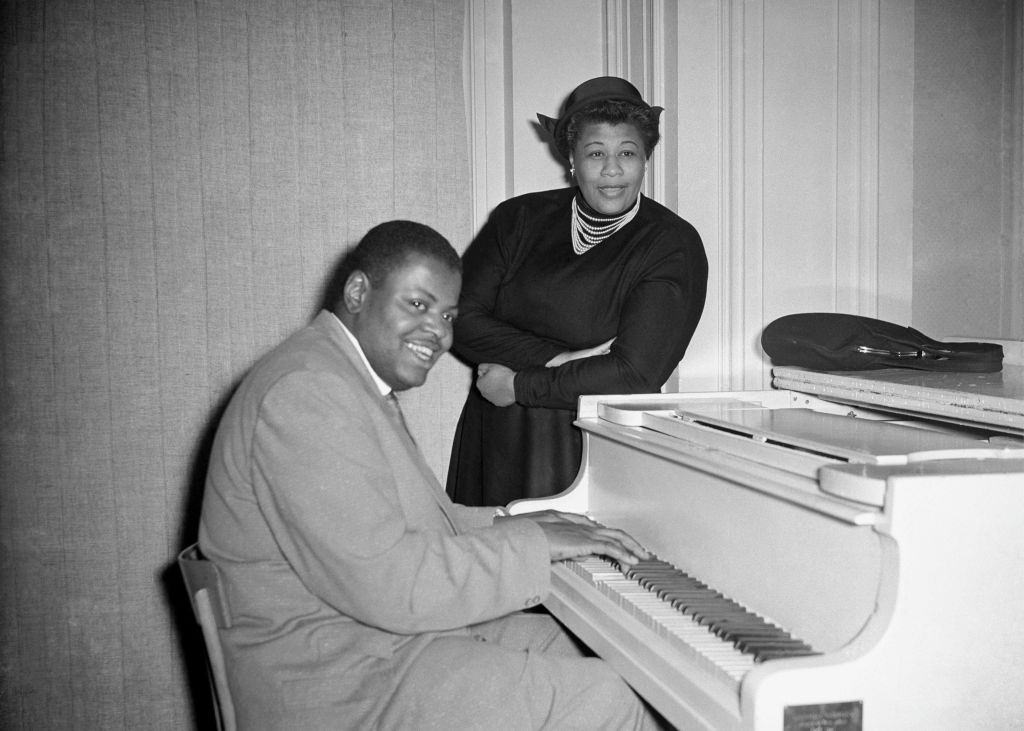 Ella Fitzgerald with Oscar Peterson, 1954