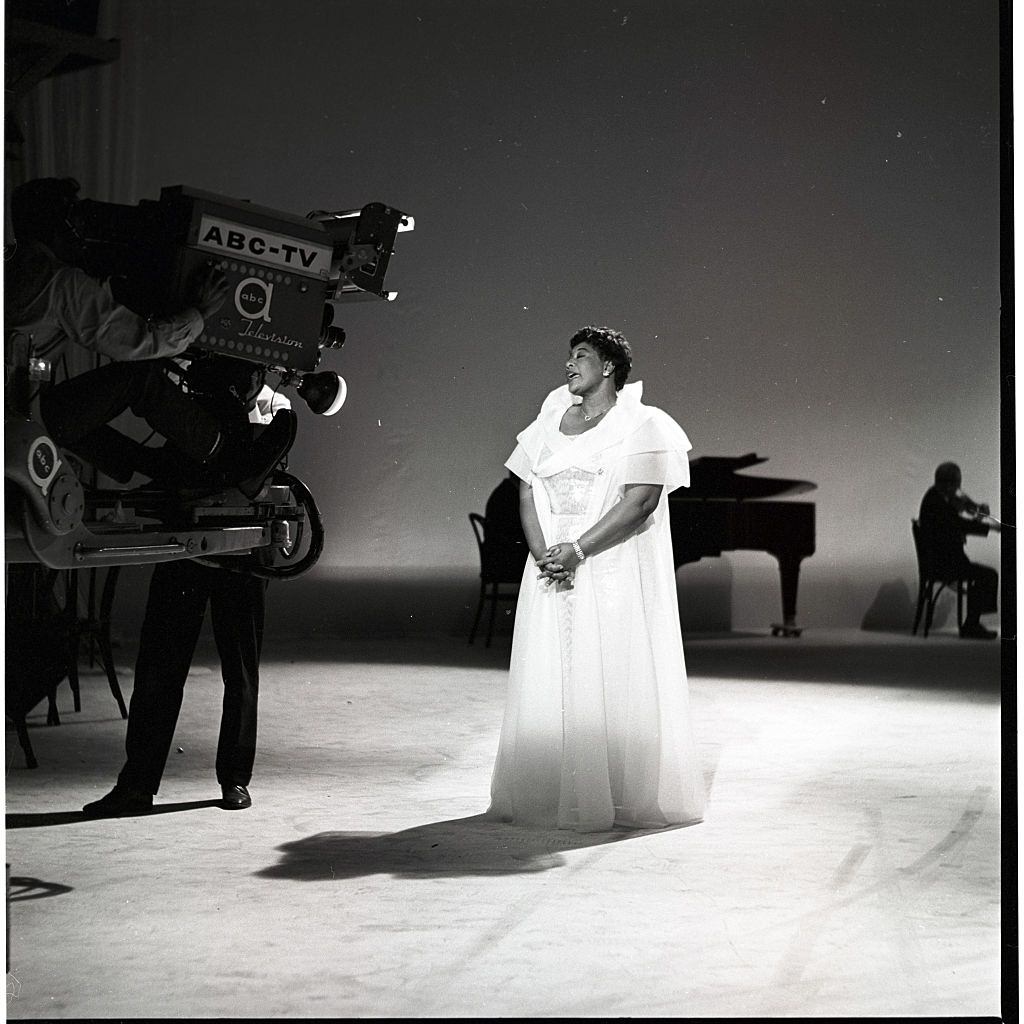 Ella Fitzgerald at the Frank Sinatra, 1959