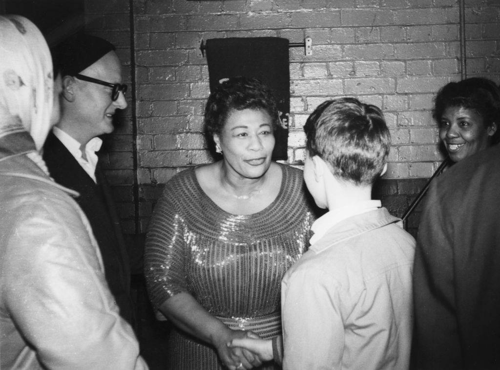 Ella Fitzgerald With Max Jones, 1961