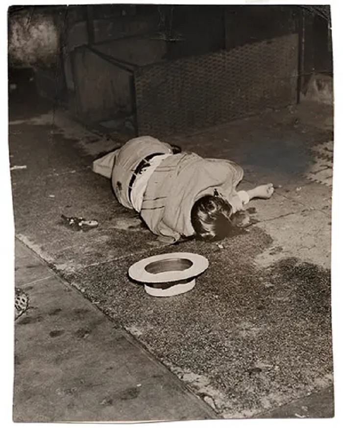 Body of Dominick Didato, Elizabeth Street, 7 August 1936