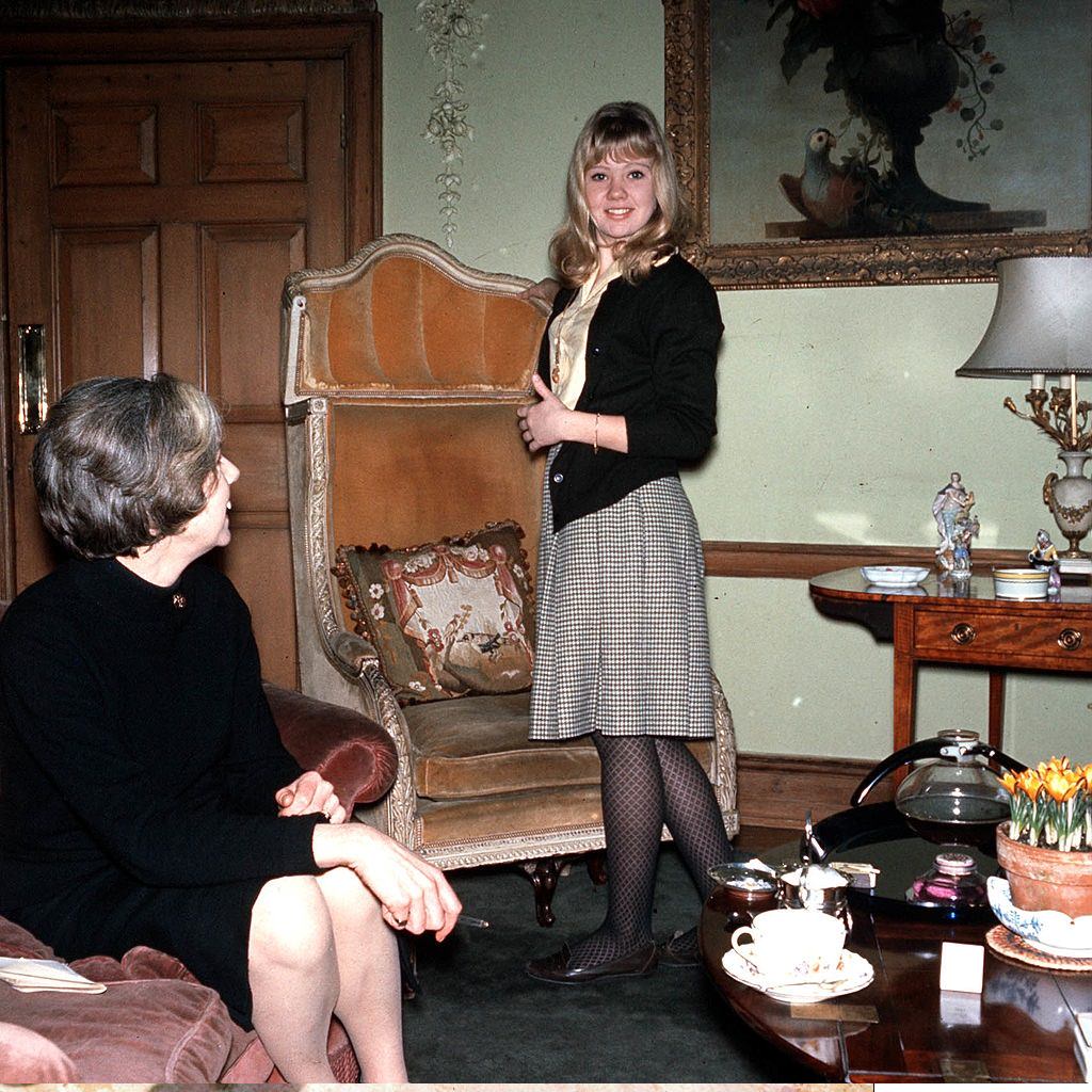 Hayley Mills at home, 1964