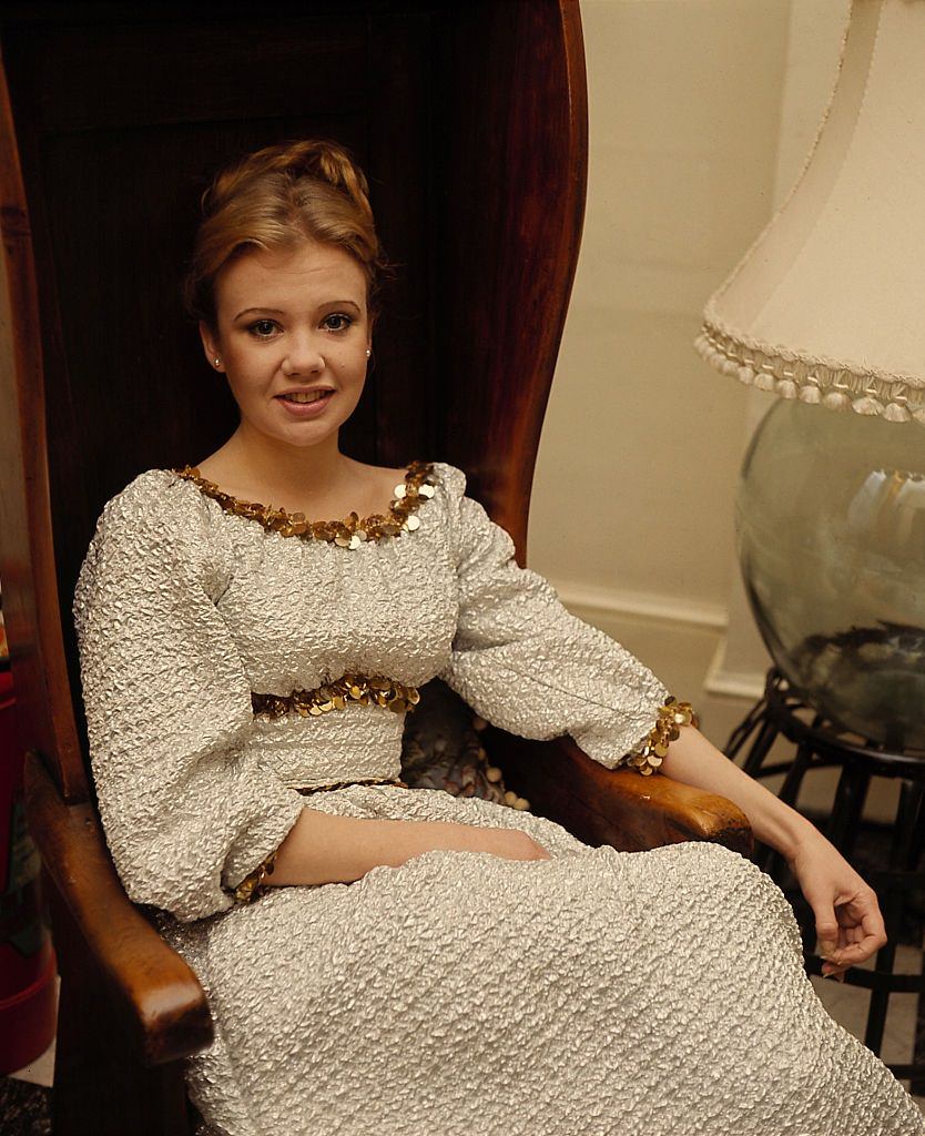 Hayley Mills at the family home in Richmond, London, circa 1965.