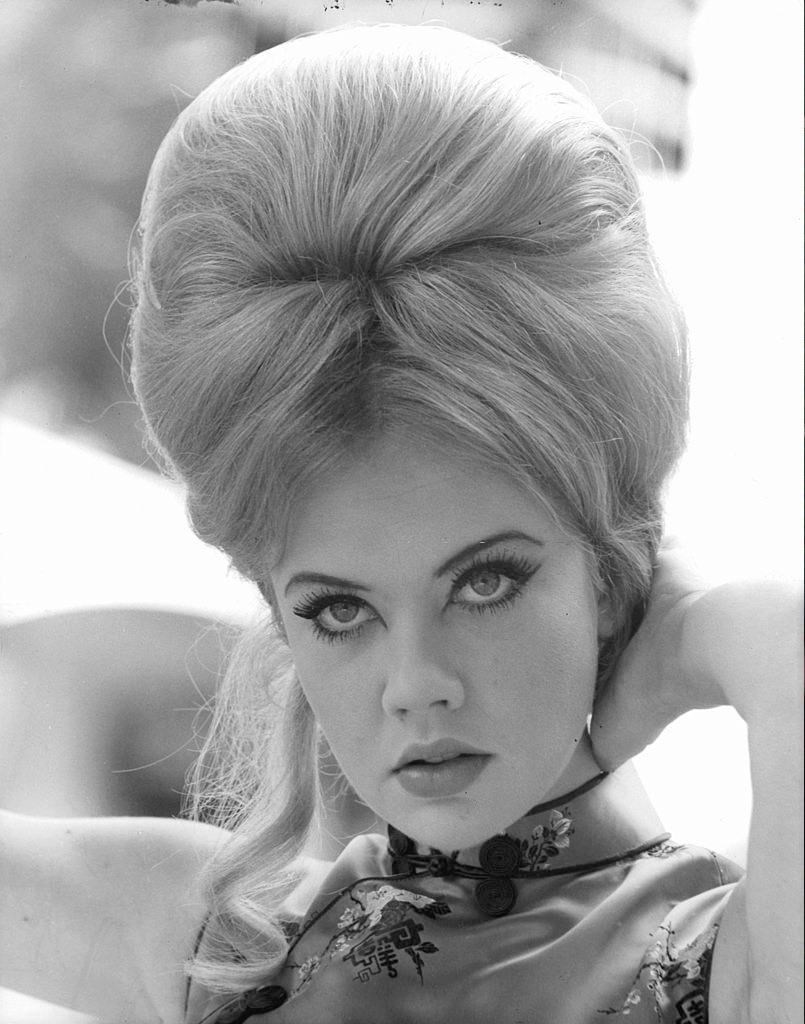 Hayley Mills with a bouffant hairdo and Asian attire in a scene from the film 'A Matter Of Innocence', 1967