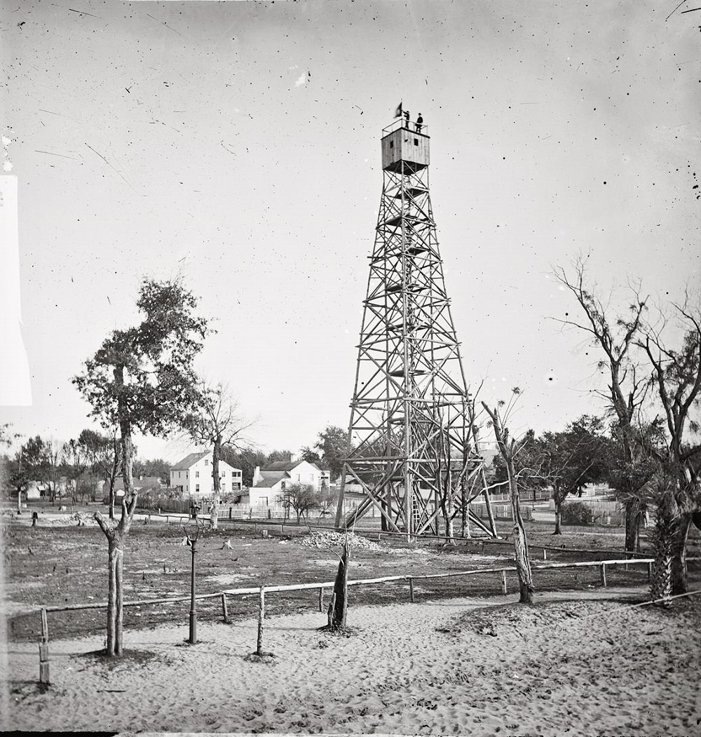 Signal tower, Jacksonville, 1864