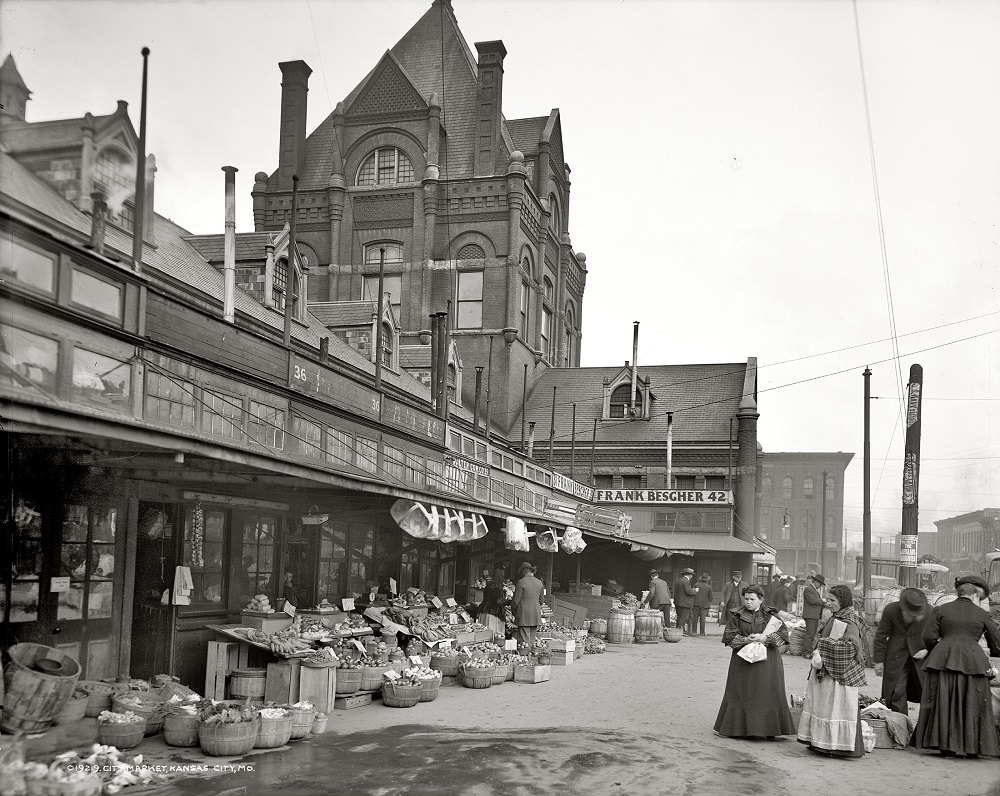 City Market, Kansas City, Missouri, 1906