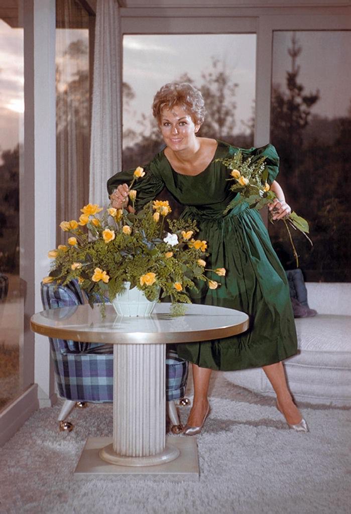 Kim Novak at her home November 26, 1958.