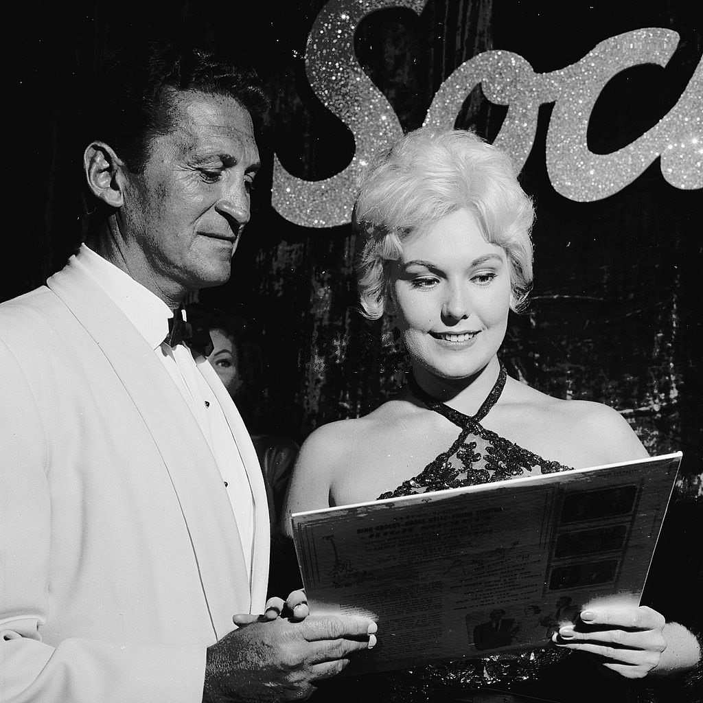 Kim Novak in an event with Mac Krim in Los Angeles
