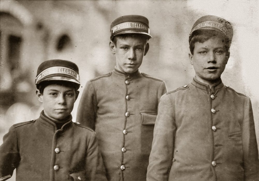 Postal Telegraph Messengers, Knoxville, 1910