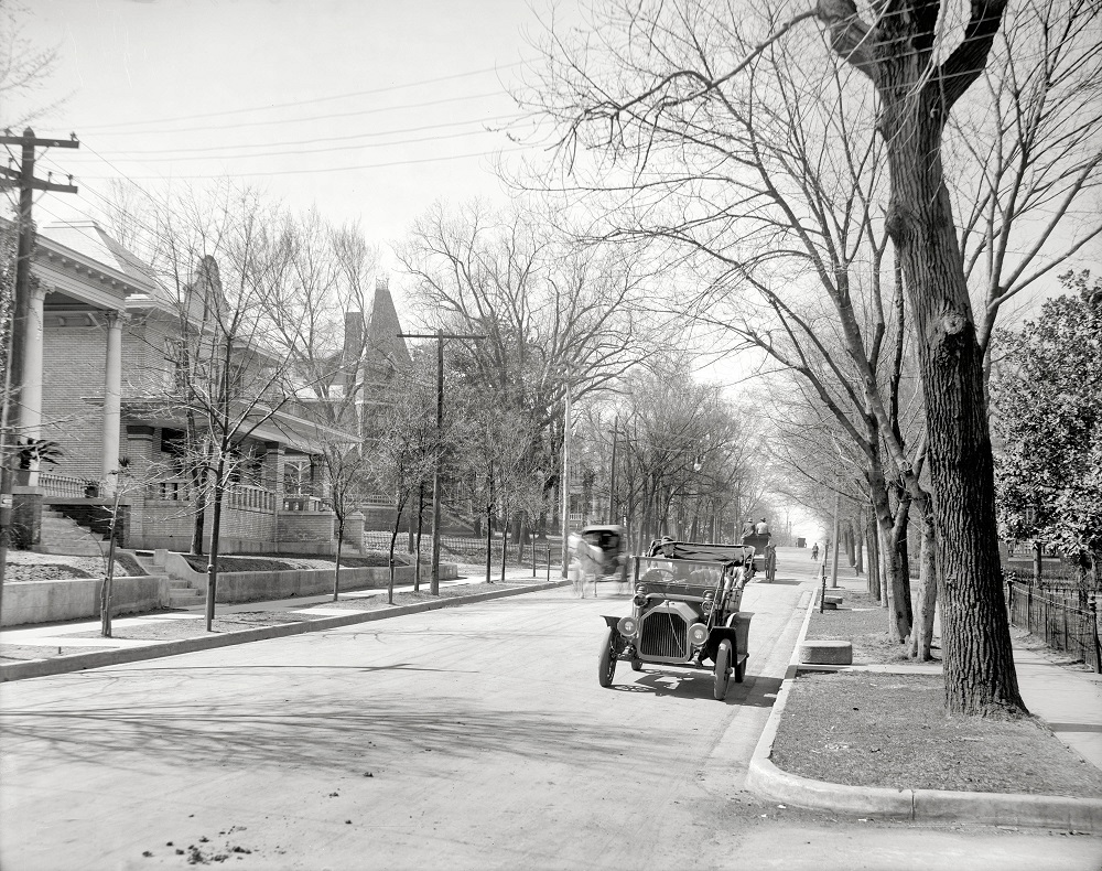 West 2nd Street residences, Little Rock, Arkansas, circa 1910