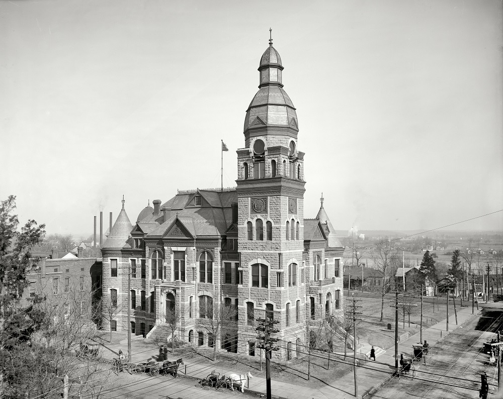 Pulaski County Court House, Little Rock, Arkansas, circa 1905