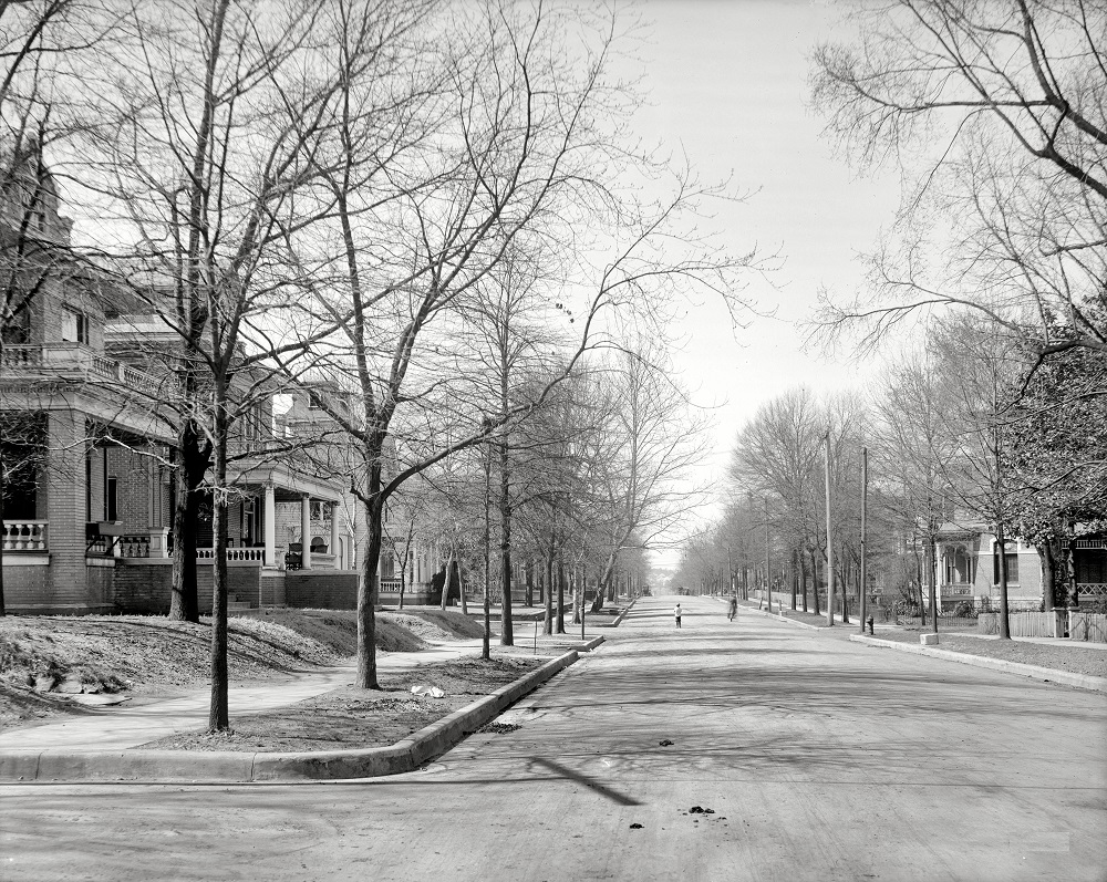 West 2nd Street residences, Little Rock, Arkansas, circa 1910