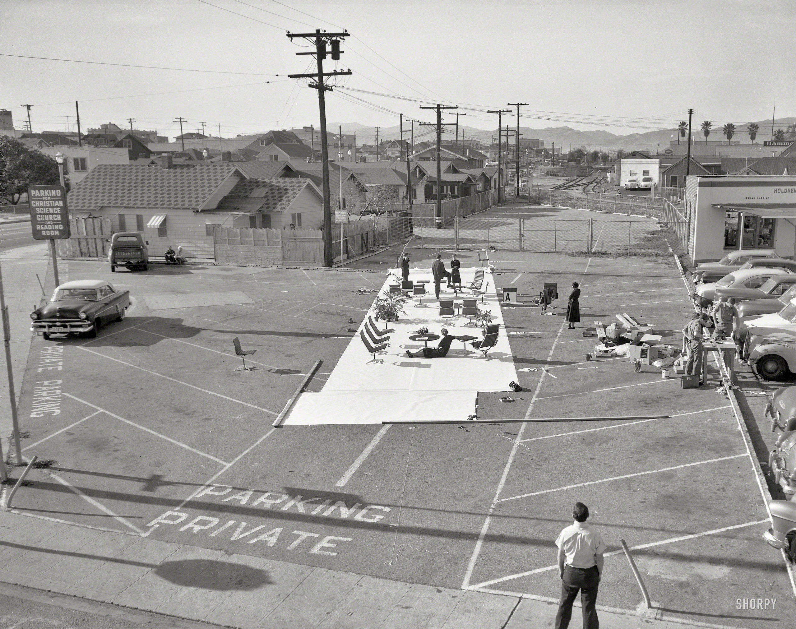 South Hill Street, Los Angeles, April 1942