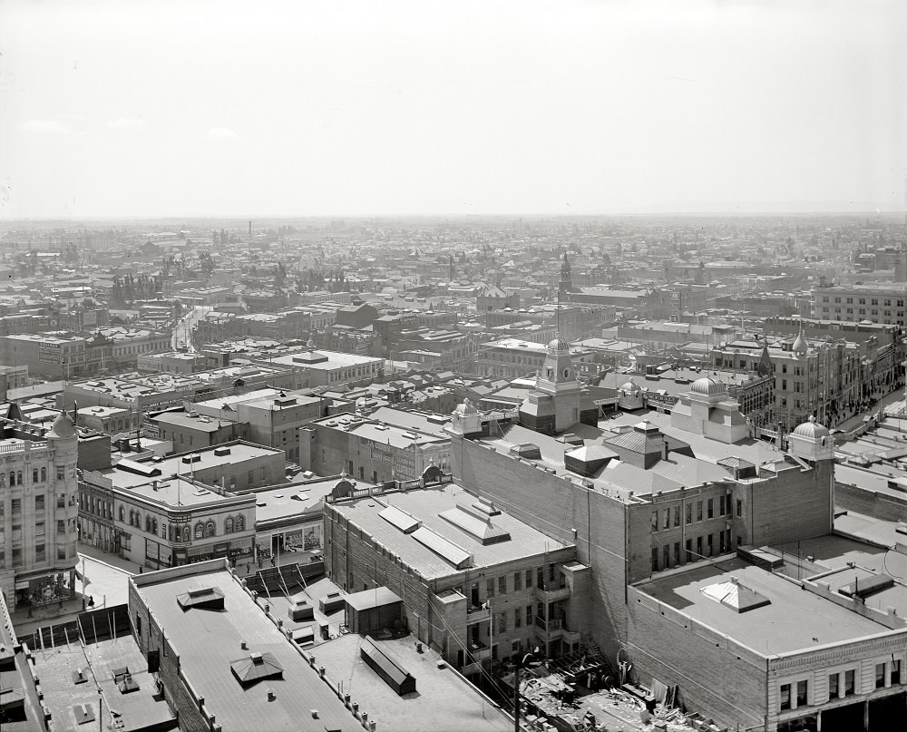 General view, Los Angeles, 1899
