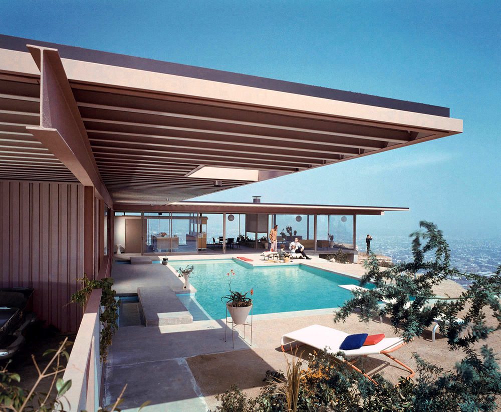 Case Study House No. 22. Stahl Residence, 1635 Woods Drive, Los Angeles, 1960