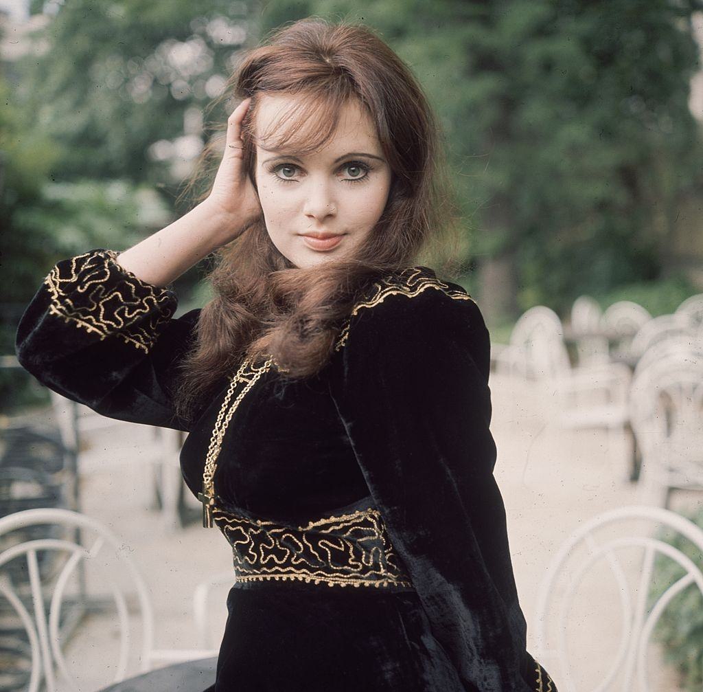 Madeline Smith during the filming of "The Amazing Mr. Blunden" in 1972