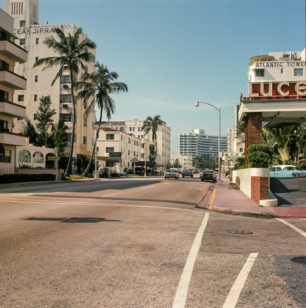 Collins Avenue, Miami Beach, 1964