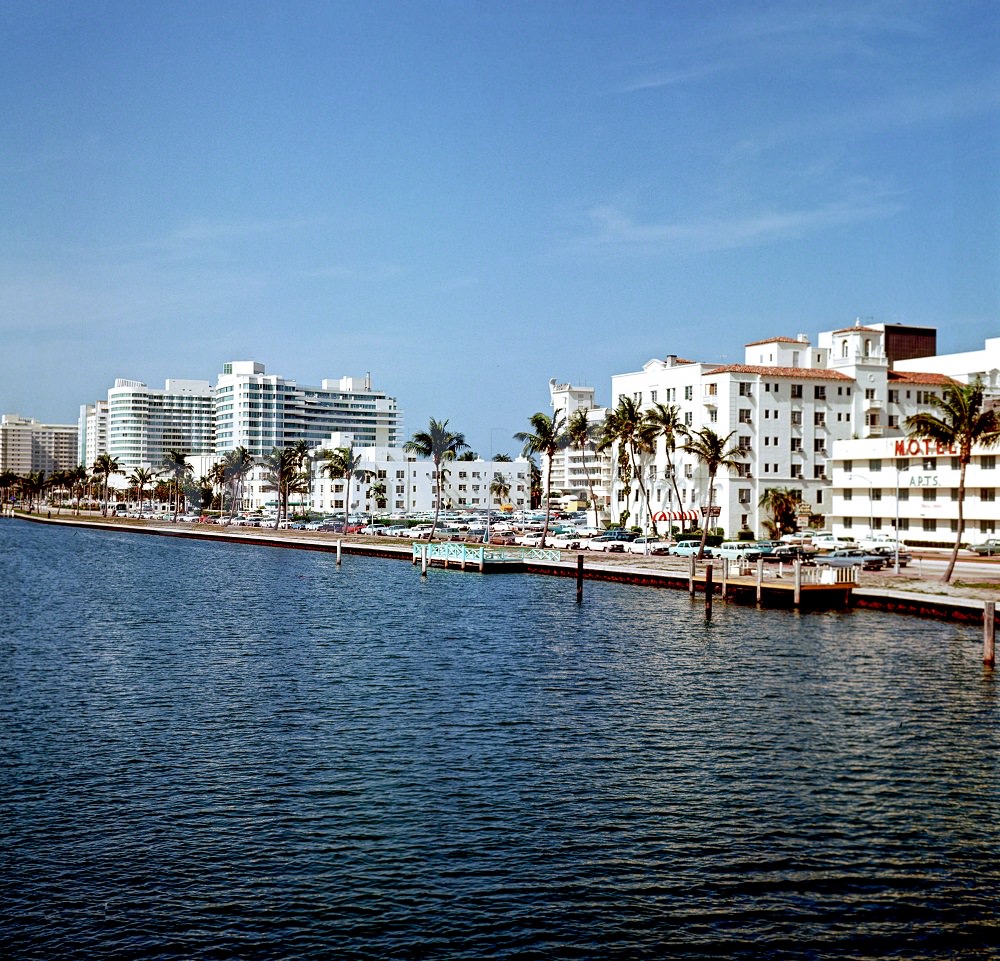 Miami Beach from Indian Creek, 1964