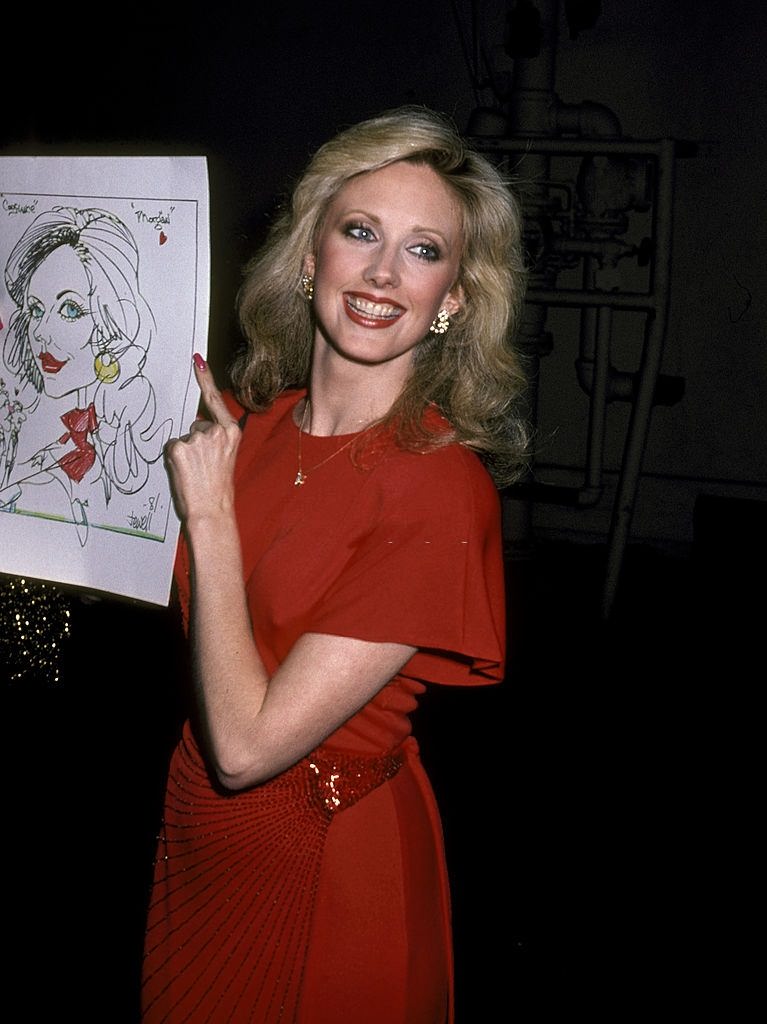 Morgan Fairchild during Birthday Party for Stella Stevens, February 21, 1981 at Chasen's Restaurant in Beverly Hills, California