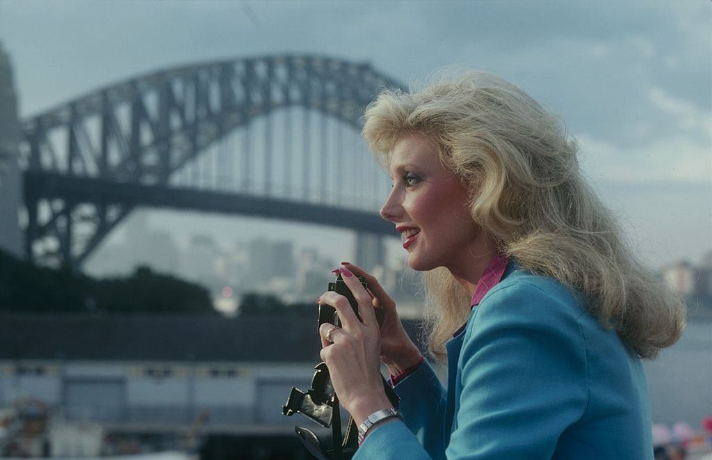 Morgan Fairchild at the love boat, 1981