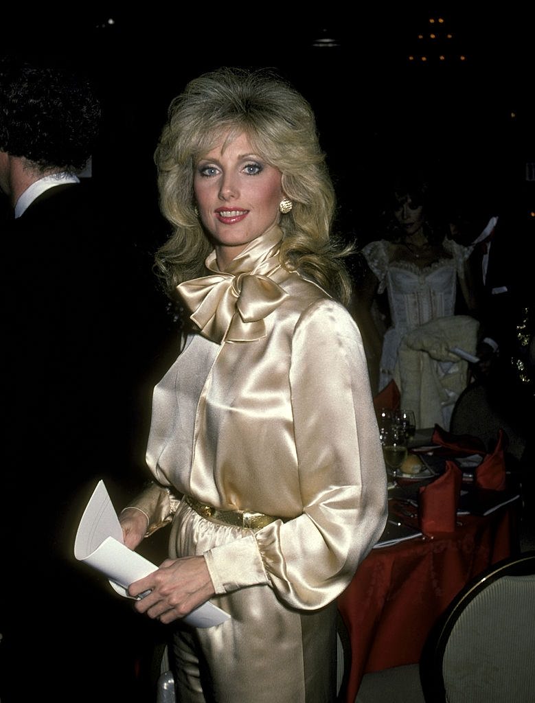 Morgan Fairchild during AFI Life Achievement Awards Dinner Honoring Frank Capra at Beverly Hilton Hotel in Beverly Hills, California