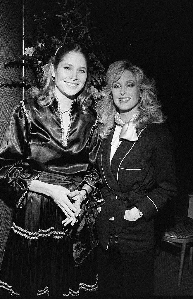 Morgan Fairchild with Deborah Raffin